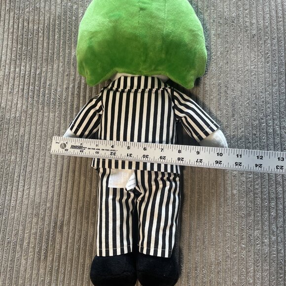 Beetlejuice 18" Plush Figure Black & White Stripe Spirit Exclusive NWOT WB Movie - Picture 4 of 8